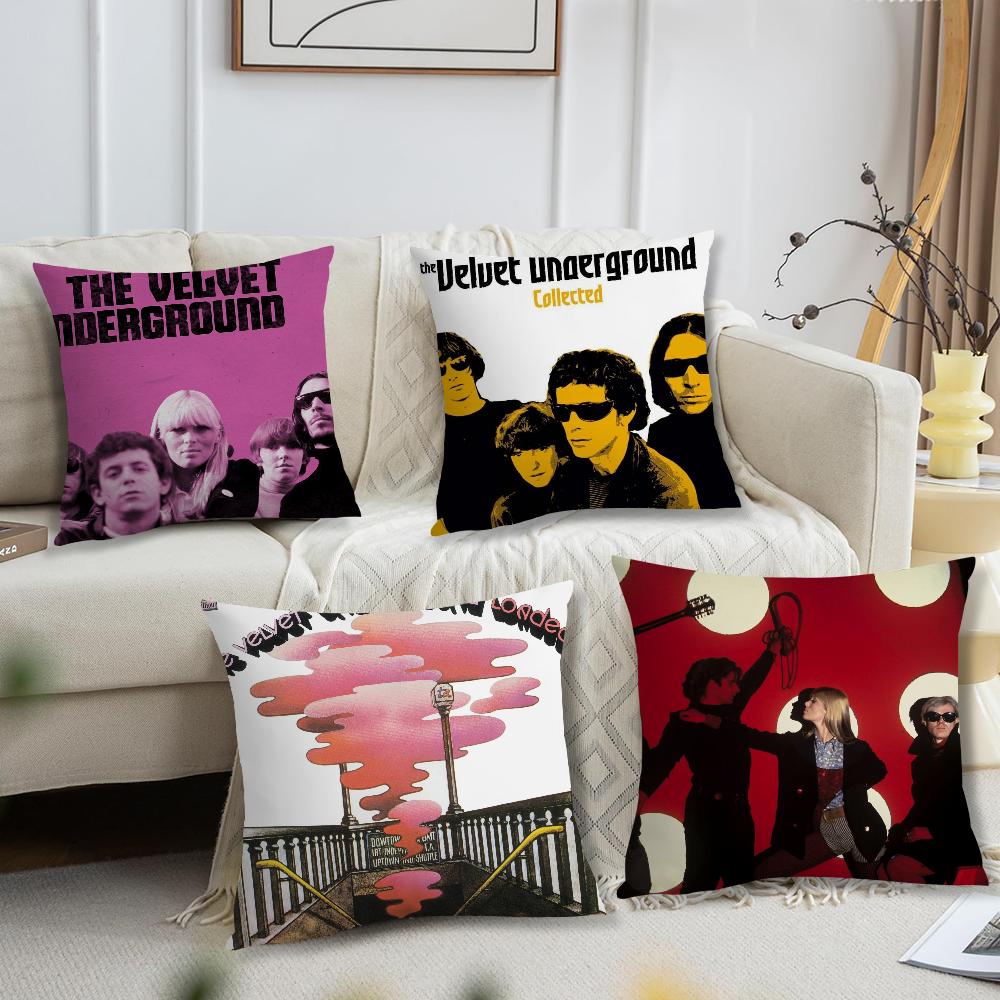 The Velvet Underground cushion cover For Pillow Printing Sofa Decoration Home Car Room Coffee Shop Office Nordic Simplicity