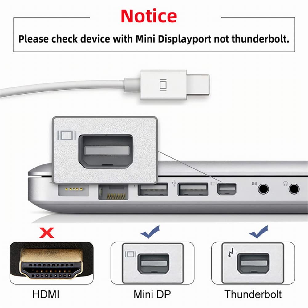 Xiwai 8K Mini DisplayPort Male To Mini DP Female 60hz Adapter for UHD 4K 144hz Ultra HD Laptop PC Monitor Video 1.4 76804320