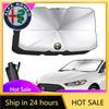 Car Stickers For Alfa Romeo New Car Windshield SunShade Visor Umbrella Protector Parasol For Alfa Romeo Giulia Stelvio Giulietta