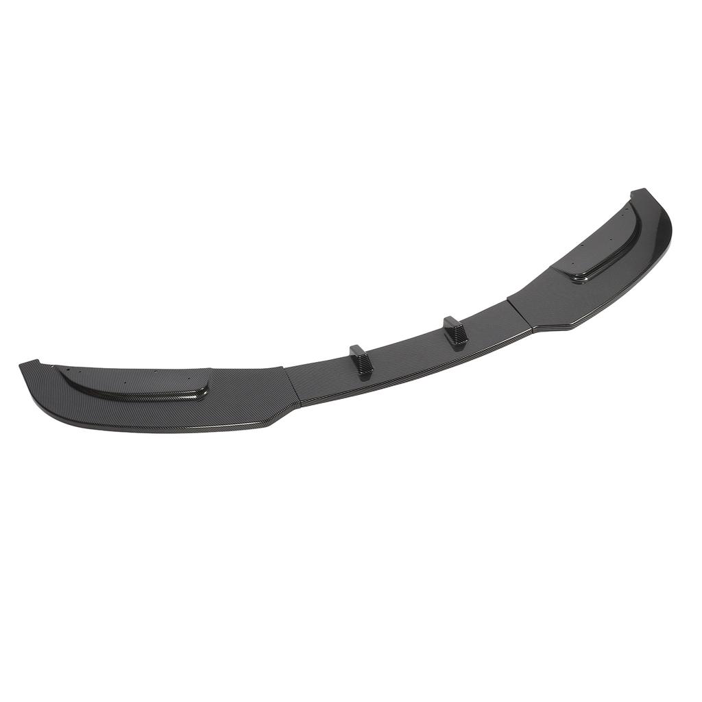 3 Sections Front Bumper Lip Spoiler Sturdy Stylish Front Bumper Lip Splitter For 3 Series E92 E93 Standard