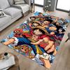 1pc One Piece Adventure Carpet for Playroom Bedroom Living Room Sofa Home Decor,kids Game Area Rug Non-slip Floor Mat Y72362