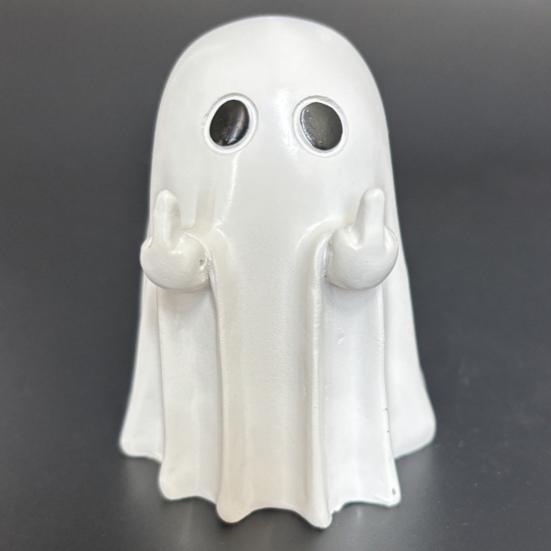 Spøkelsespynt Skummelt Langfinger Spøkelsesdekorasjon Halloween-statue Skrekk Festlig Atmosfære Figur