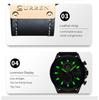 Curren 8380 Men's Waterproof Multifunction Sports Quartz Watch with Leather Strap and Calendar.