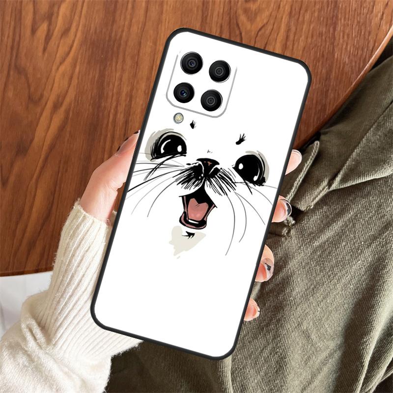 Baby Seals Case For Samsung Galaxy M12 M32 M52 M35 M55 M15 M11 M13 M14 M06 M16 M36 M56 M31 M53 M34 M54