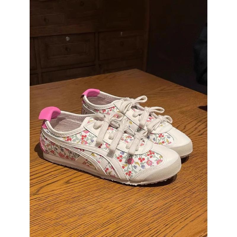 

Нишевые ретро цветочные женские новые на плоской подошве с внутренней высотой, универсальные повседневные спортивные кеды 40