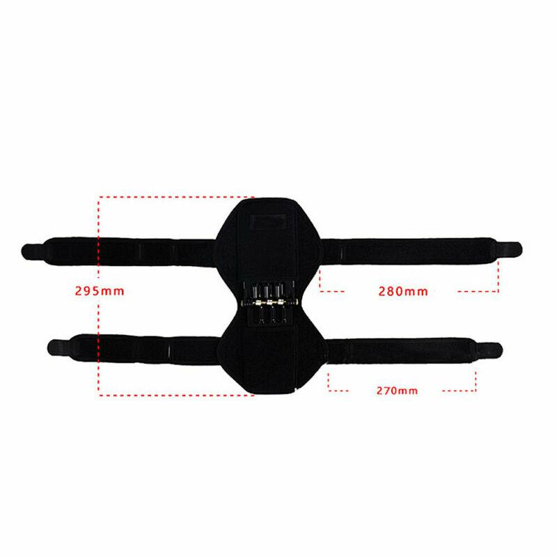 1 Pair Knee Protection Booster Power Support Knee Pads Powerful Rebound Spring Force Sports Reduces Soreness Cold Leg Protection