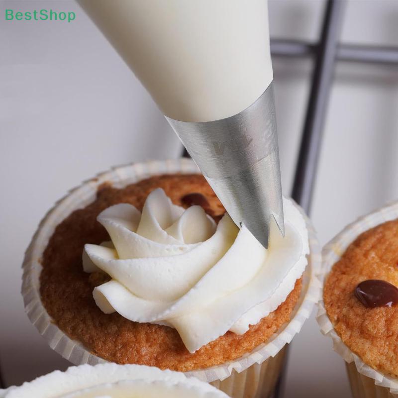 5 Stück Edelstahl Spritztülle Sahne Kuchen Cupcake Tropfenblume Rose Gebäcktüllen Backwerkzeuge #1M 6B 195 1A 853