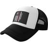ER Nurse American Flag Trucker Hat Breathable Mesh Snapback Cap Unisex Outdoor Sports