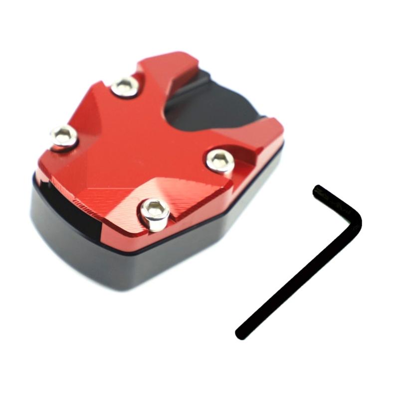 

Надежная поддержка, прочная подставка для мотоцикла с нескользящей основой, подставка из алюминиевого сплава для мотоциклов UHR150 125 красный