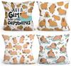 4Pcs Sea Life Coastal Throw Pillow Covers ,Decorative Pillows For Couch Sofa Living Room Bedroom, Starfish Turtle Crab Decor