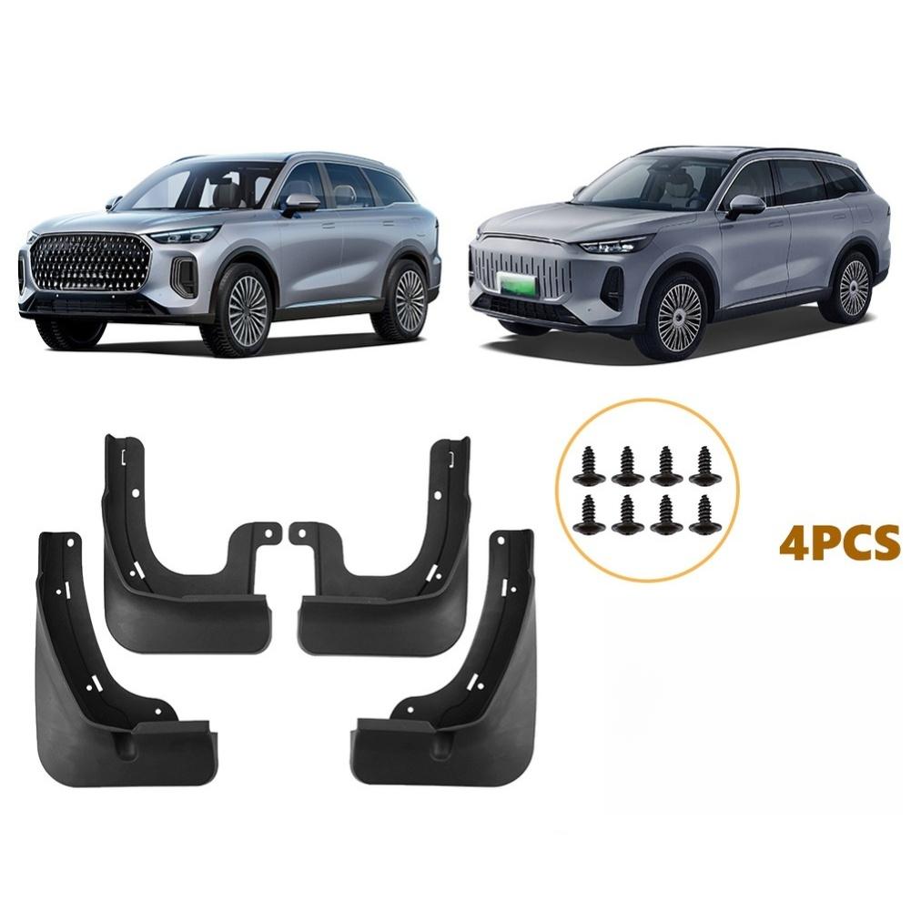 Fender Mud Guards Car Mudguards PP Plastic Protects Paint Shields From Stones Complete Set Mud Guards Mud Guard