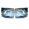 Headlights Set Left & Right H4 for MITSUBISHI PAJERO II Canvas Top MB683892 MB831068 MB683891 MB831067