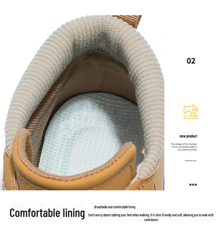 Men's Autumn High-Top Leather Martin Boots: Trendy, Thick-Soled Korean Style Casual Shoes