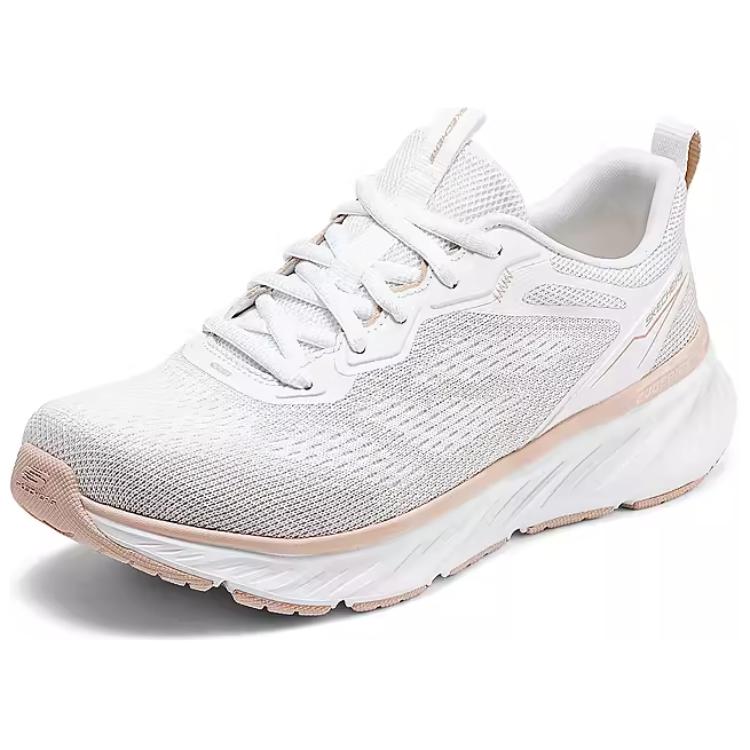 Skechers Edgeride Fashion Versatile Durable Low-Top Running Shoes Women Sneakers White 150471-WNT