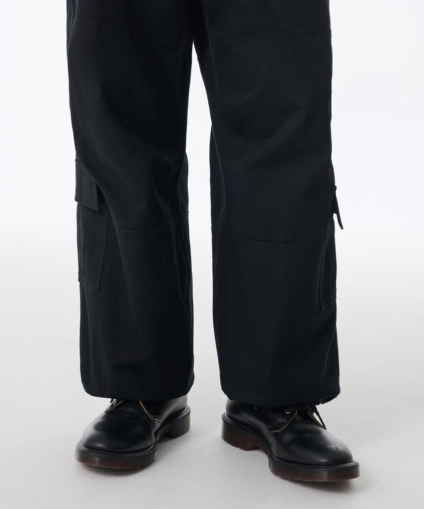 MUSINSA STANDARD Multi-Pocket Carpenter Pants [Black]