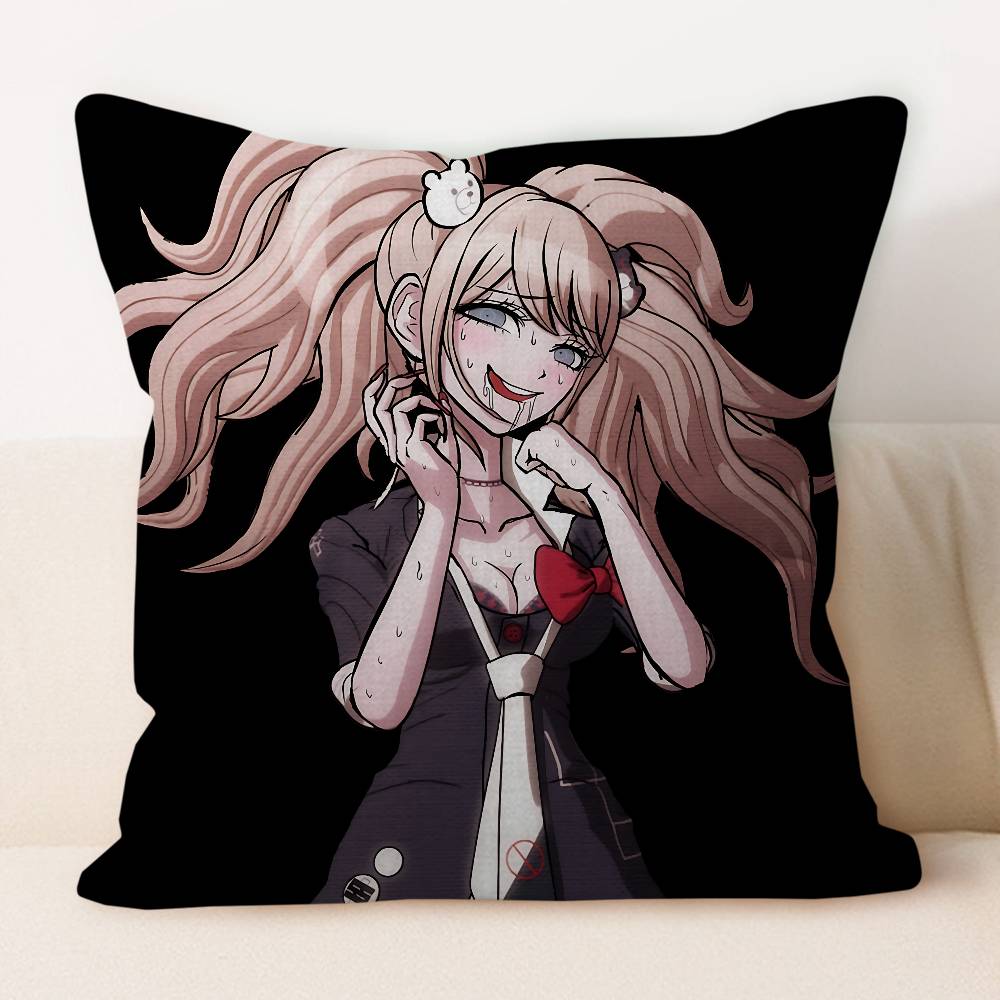 J-Junko E-Enoshima Pillow Gift Home Office Decoration Bedroom Sofa Car Cushion Cover Case 45x45