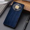 Dla Honor Magic 8 7 6 5 Lite Pro Etui capa funda nowe modne wzór drewna skórzane PU okładka dla magic8 lite etui coque