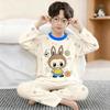 2026 Autumn Two-Piece Pajama Set for Boys - Long Sleeve & Pants