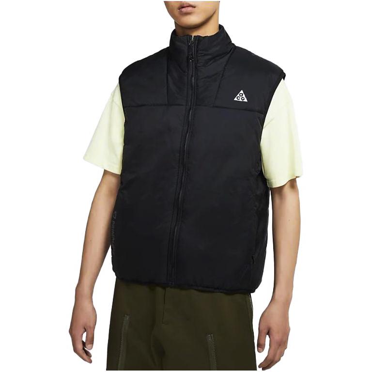 Nike Lightweight Functional Outdoor Sports Casual Vest Men Outerwear Black CV0685-010