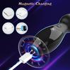 LCD-skjermperler Analvibratorer Kvinner Menn Prostatamassasjeapparater Vibrerende Anal Butt Plug Vibrator Masturbator Par Sexleketøy