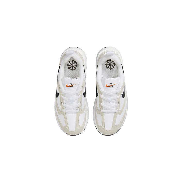 Nike Air Max Dawn Cushioning, Wear Resistant Low top Sports Casual Shoes White Black Children Aged 3 7 Years Old DC9318-102