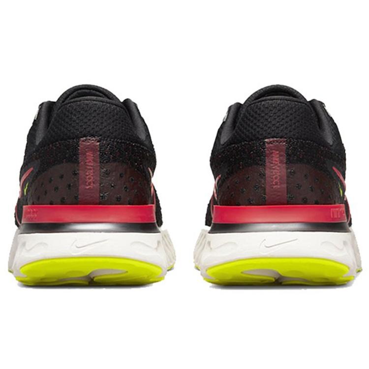 Nike React Infinity Run Flyknit 3 'Black Siren Red' Men's DH5392-007