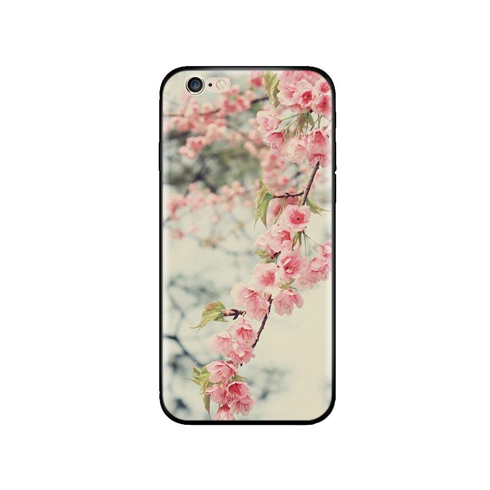 For Iphone 5s 5 S Se 2016 4.0" Case Silicon Soft Phone Cover On Apple iPhone 6s 6 S Plus Funda Coque Shell Bumper Black Tpu Case