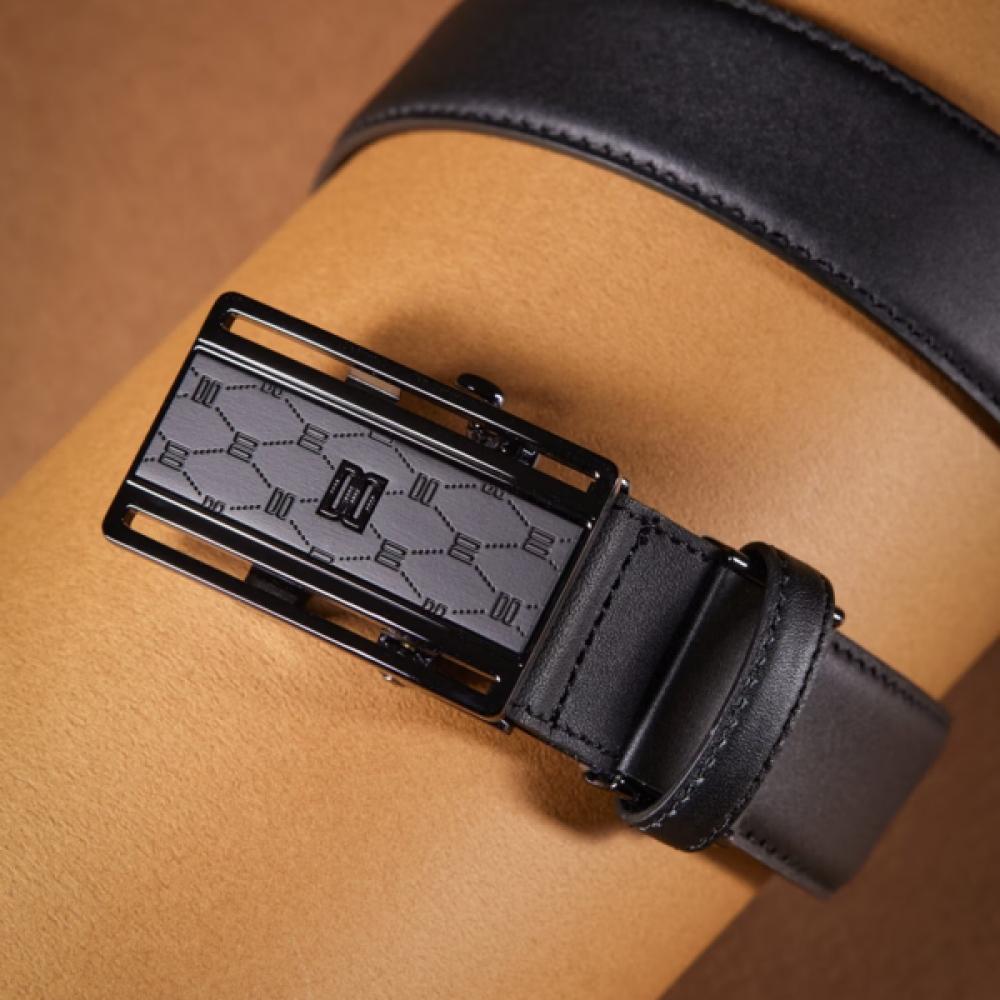 Daks Черный Мужской Автоматический Ремень из Коровьей Кожи Dbbe6e724bk Single option