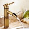 MDNG Vintage Bamboo Style Bathroom Sink Faucet