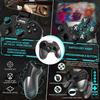 Bluetooth-Controller für Switch/PC/iPhone/Android/Apple Arcade MFi-Spiele/TV/Steam, Pro Wireless Game Controller(Schwarz mit Clip)