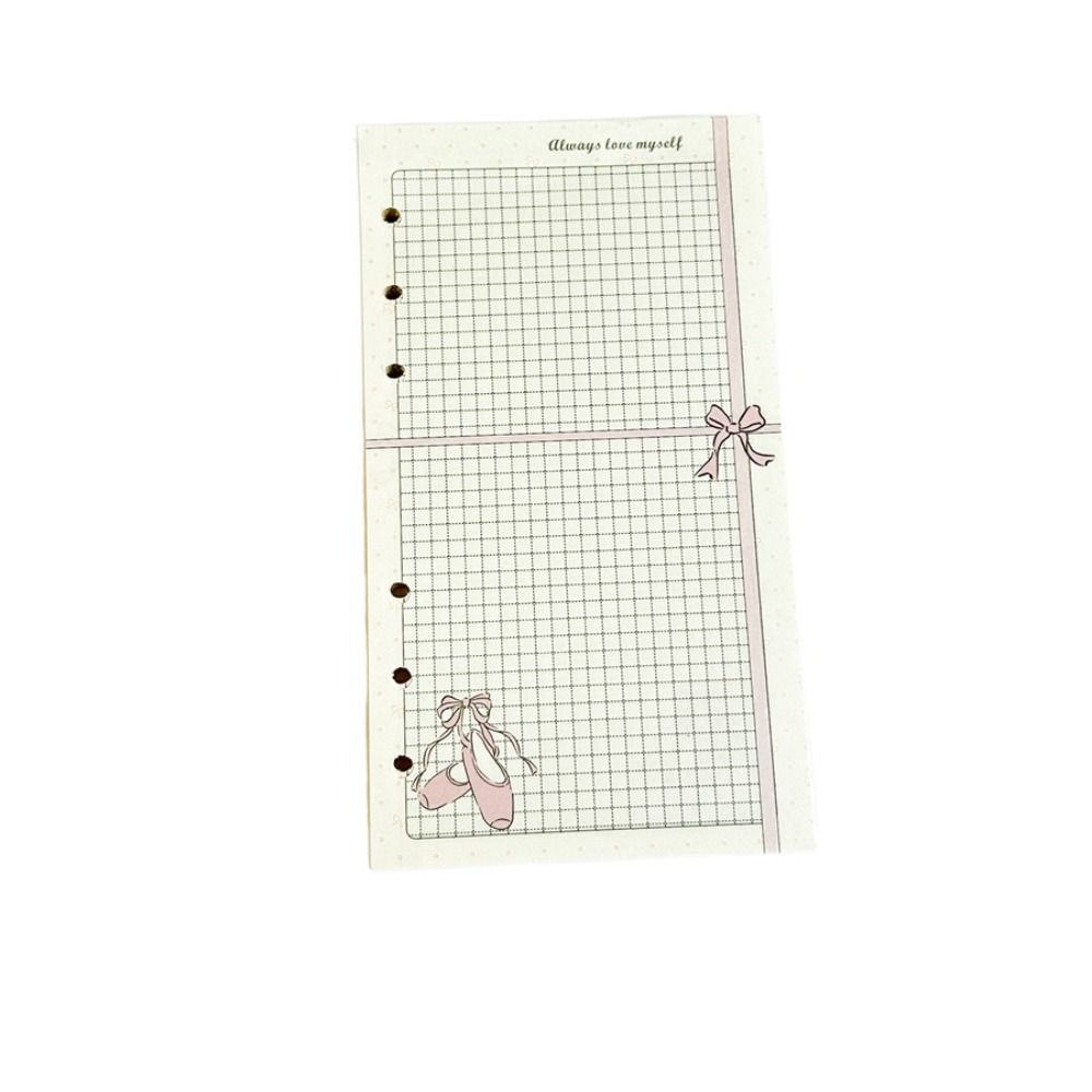 

Гусиная внутренняя сменная спиральная папка бумага 50 листов блокнот индекс внутренняя страница дневник Style F