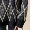 Mokana Women's Stylish Long-Sleeve Knitted Sweater