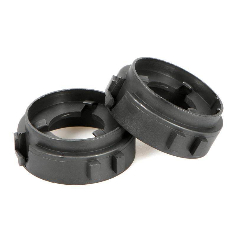 2 st för Volkswagen Golf-6 Sharan Scirocco Car H7 LED-strålkastare Glödlampshållare Dimljus Adapter Hållarklämmor Tillbehör