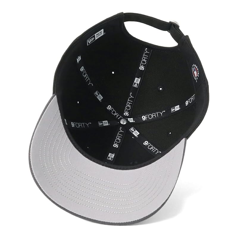New Era (new Era) New Era Cap MLB Metal Logo ONSPOTZ Special Order NY Black/graphite FREE 9FORTY CS Mini Logo Metal Badge Metallic Visor Mlb New York
