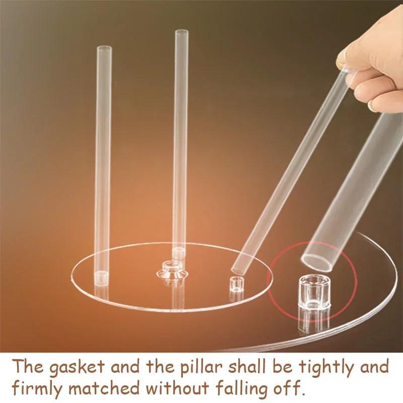 Multi-Layer Cake Support Frame Practical Stands Mold Round Dessert Support Spacer Piling Bracket Kitchen DIY Cake Decor Tool New