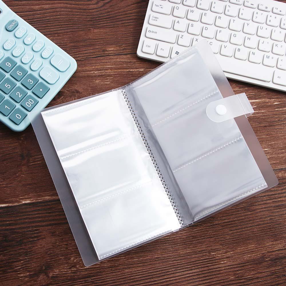 Photo Card Book Name Card Picture Storage Case Ticket Collection Book ID Card Holder Card Book