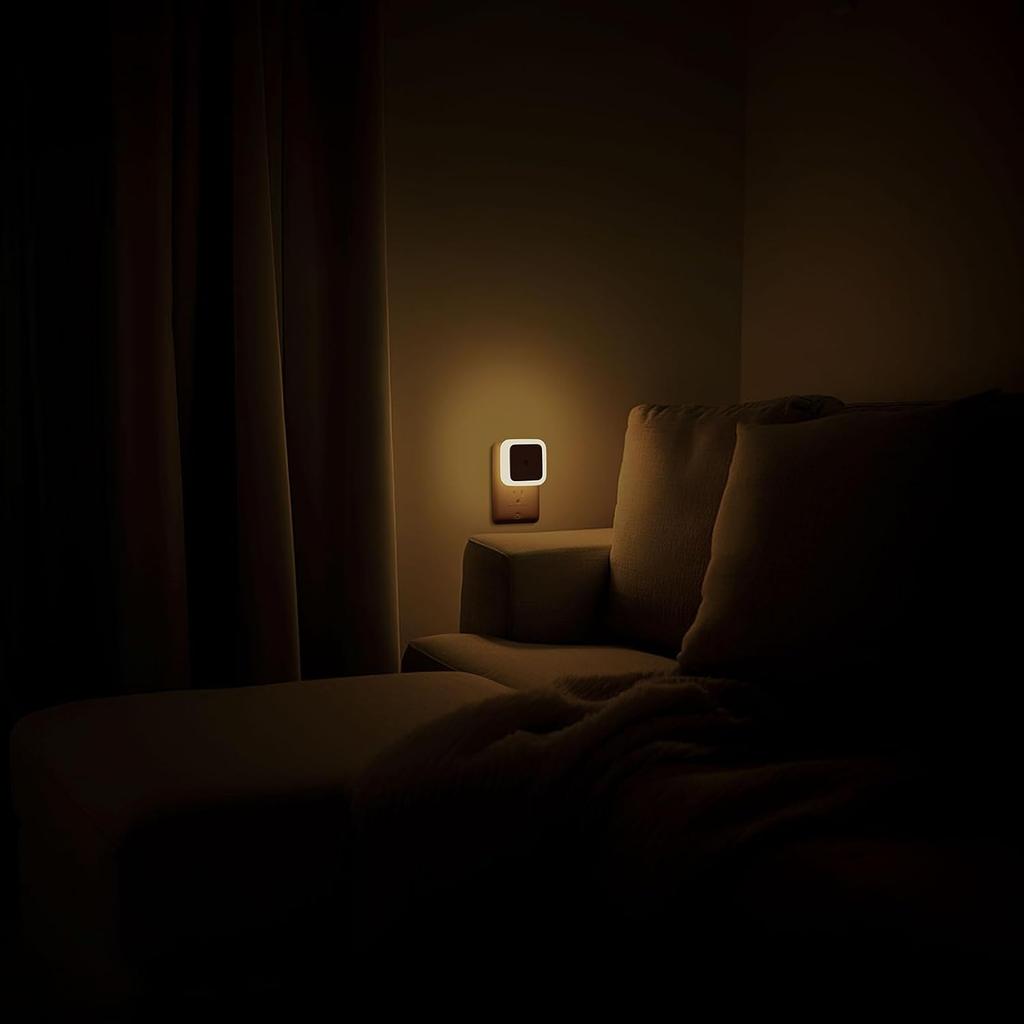 Sujeet Night Light, Night Lights Plug Into Wall 4-Pack, Nightlight Plug In Night Lights, Dusk To Dawn Night Lamp Led Night Light for Bedroom,
