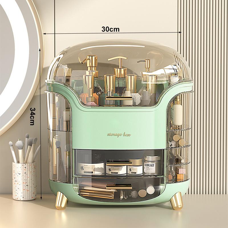 

Cosmetic Storage Box Makeup Organizer Large Capacity Desktop Portable Storage Drawer Make Up Container Jewelry Lipstick Boxes
