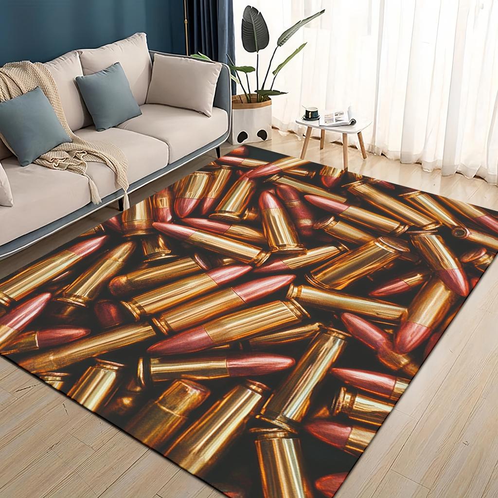 Rodzaje Cool Różne Rodzaje Pocisków do Broni Dywanik do Salonu Sypialni Domu Dekoracja Kanapy, Mata Podłogowa do Zabawy dla Dzieci