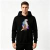 Men's Dragon Anime Print Pullover Hoodie Casual Long Sleeve Loose Streetwear Sweatshirt