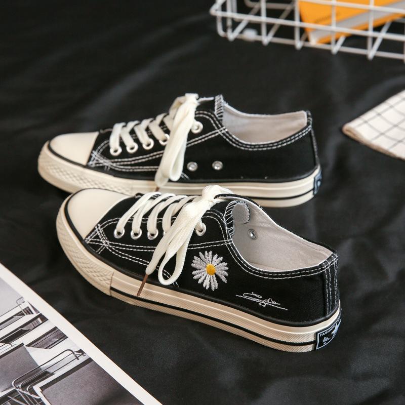 

Фиолетовые низкие холщовые туфли Daisy, женские универсальные туфли для сёрфинга, новые повседневные туфли 40 чёрный