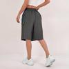 Women's Summer Work Pants Are Loose Comfortable Casual Fashionable With Multiple Pockets And Color Shorts