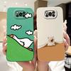 For Xiaomi Poco X3 NFC Case PocoX3 Pro Cute Funny Cartoon Cover Soft Silicone Case For Xiaomi Poco X3 Pro PocoX3 NFC Shell Coque