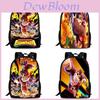 Donkey Kong Bananza Childrens School Backpack With Oxford Fabric For Kids Education