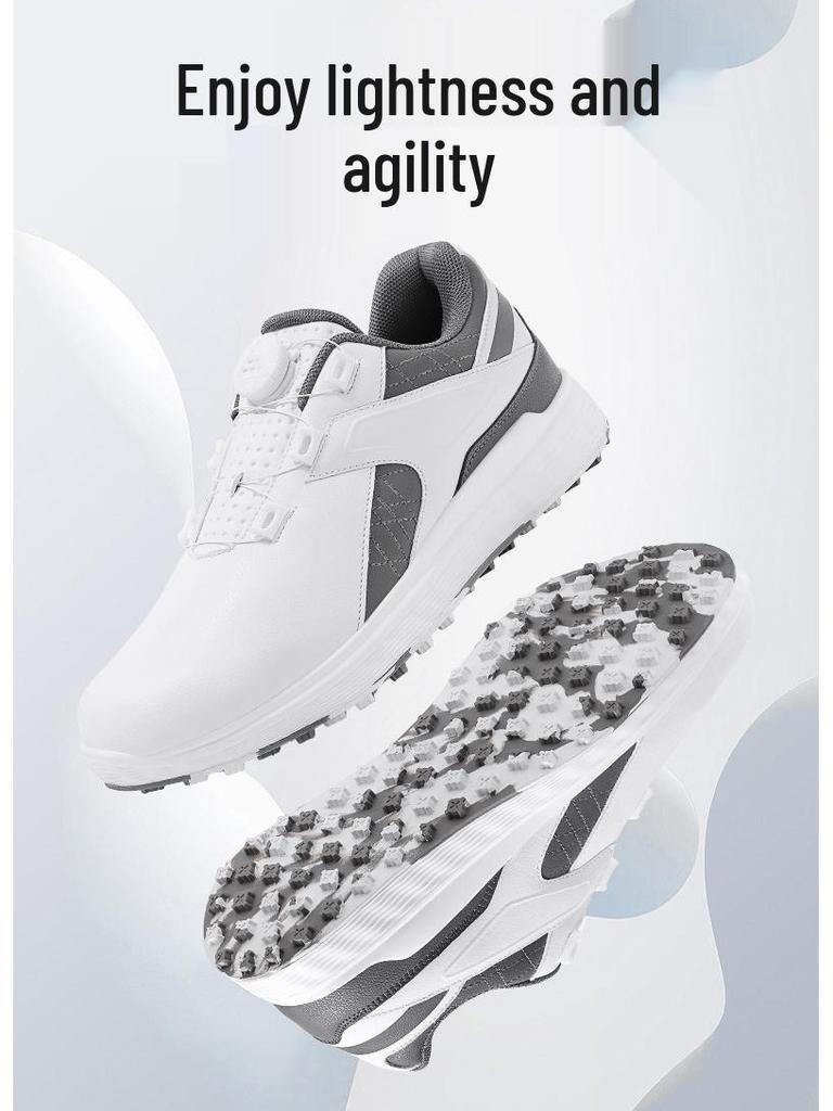 2026 New Spring & Autumn Lightweight Non-Slip Golf Shoes for Men & Women - Outdoor, Large Size, Casual Sports Shoes for Couples