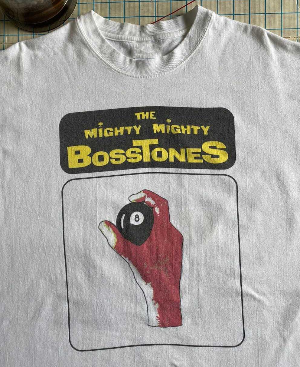 Vintage The Mighty Mighty Bosstones Pay Attention Staff Tour Shirt AC2278 S