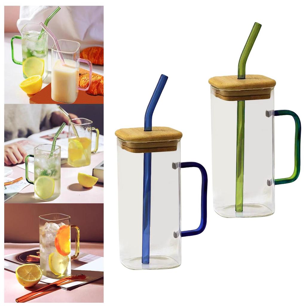 Drinking Clear Glasses Birthday Gifts for Iced Cold Beverages Green