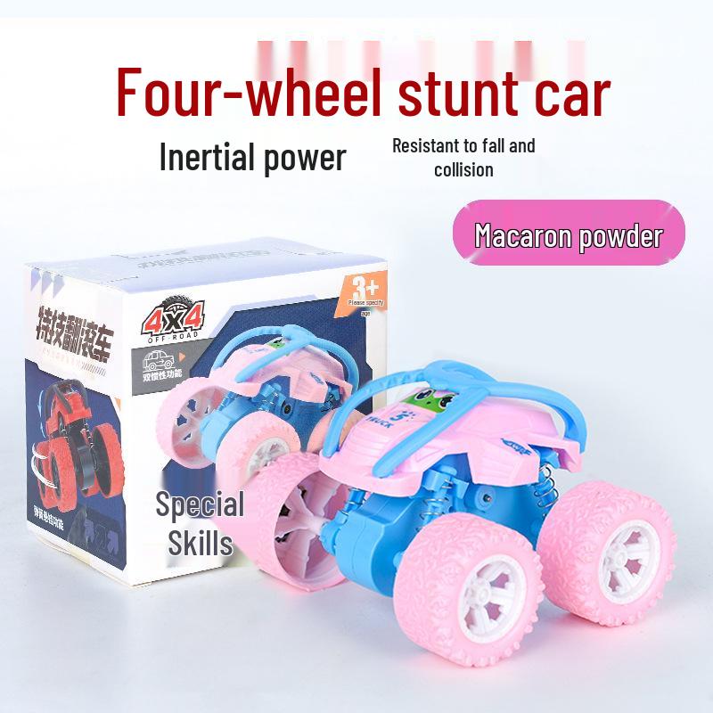 Kids' Inertial Excavator Toy Car: Off-Road Vehicle for Boys, Perfect for Small Gifts and Night Markets