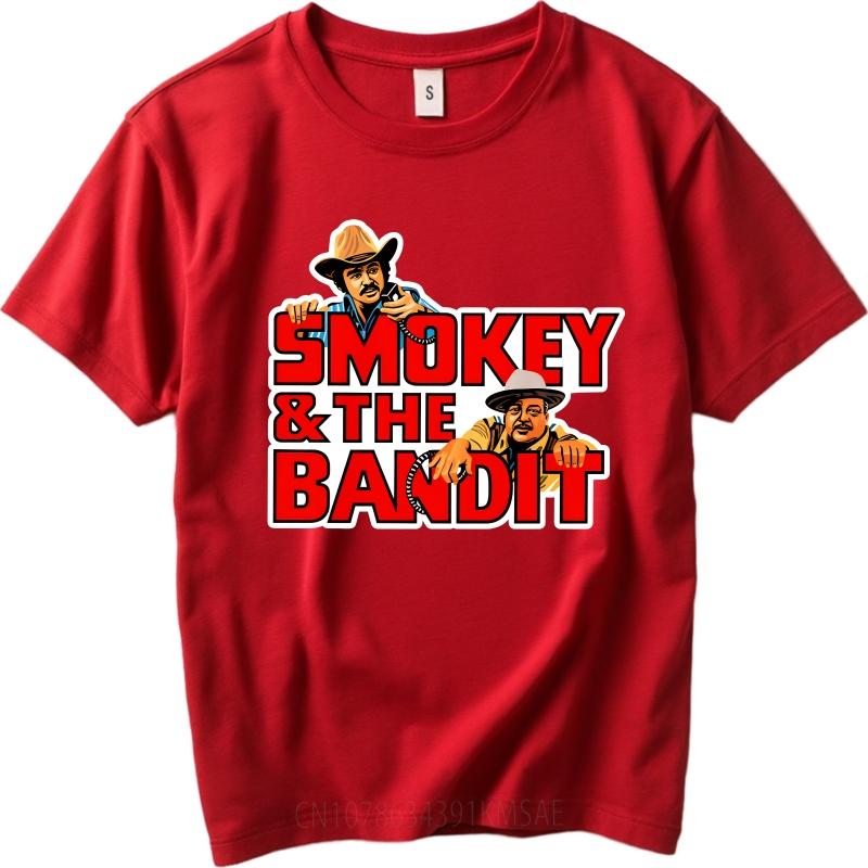 

Oversized Summer Teenagers T Shirt Smokey And The Bandit Cartoon Characters Short Sleeve Breathable ONeck Top Tees S