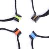 6Pcs Tippet Spool Tenders Fishing Tippet Rings Gadget Portable Threader Elastic Fishing Wire Leader for Outdoor Activity